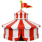 Circus Tent emoji on Apple